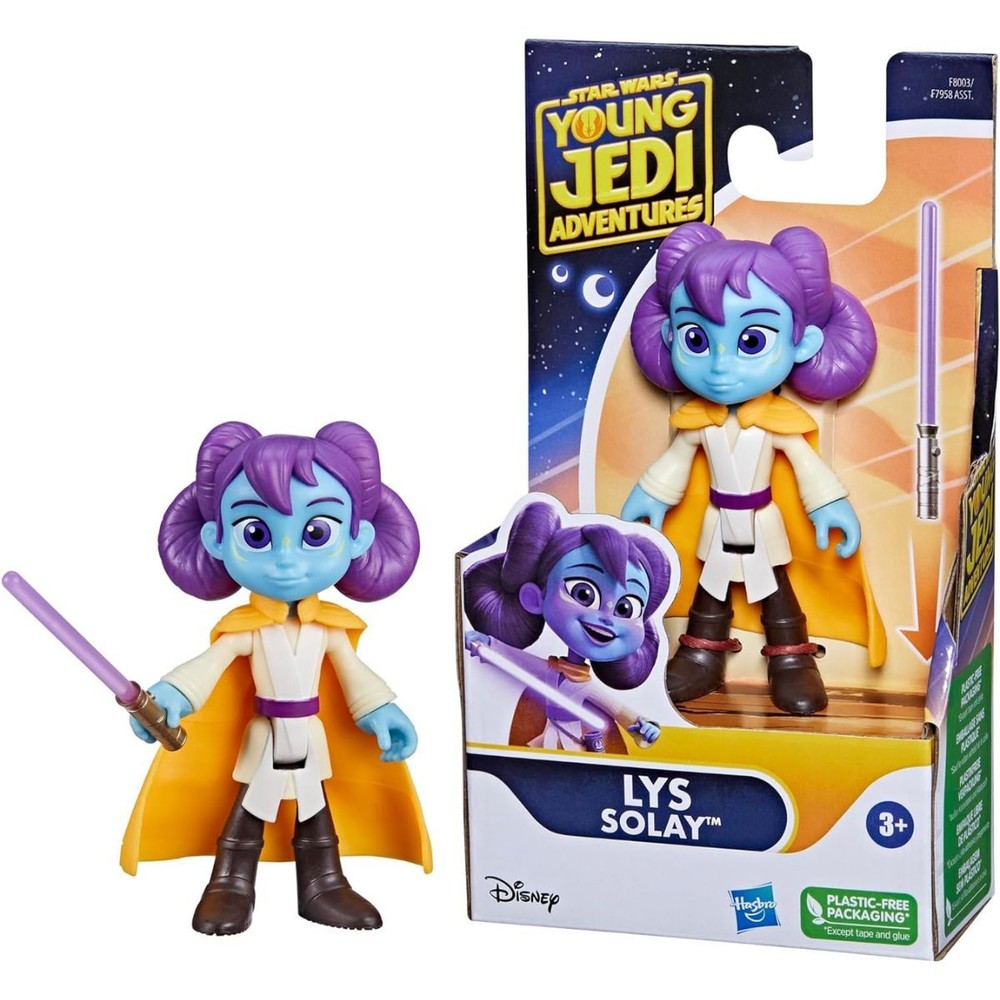 Star Wars Young Jedi Adventures LYS Solay 4-inch Action Figure for Kids Ages 3 and Up  