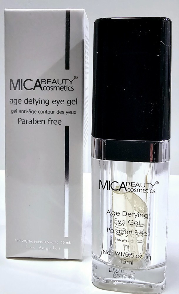 Mica Beauty Cosmetics Age Defying Eye Gel 0.5 oz Paraben Free Brand New