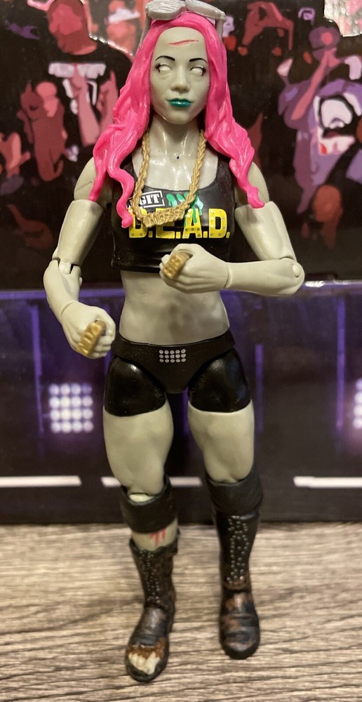 Sasha Banks WWE Mattel Basic Zombie Series 2 Mercedes Mone AEW RAW