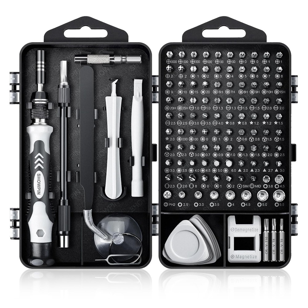 120-in-1 Magnetic Precision Screwdriver Set for Electronics Repair & Maintenance