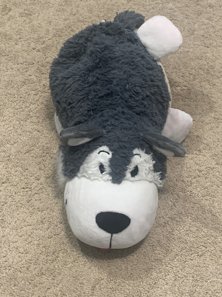 FlipaZoo Stuffed Animal Poppi Polar Bear Asher Husky Soft Kids Toy