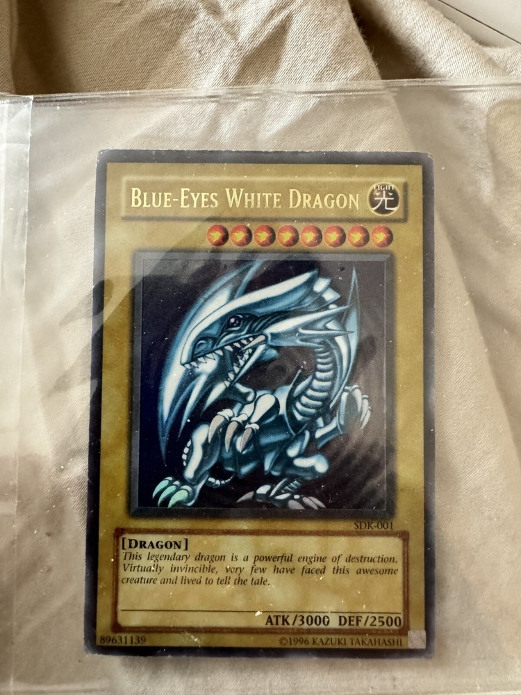 Blue-Eyes White Dragon SDK-001 Kaiba Unlimited Edition Starter Deck