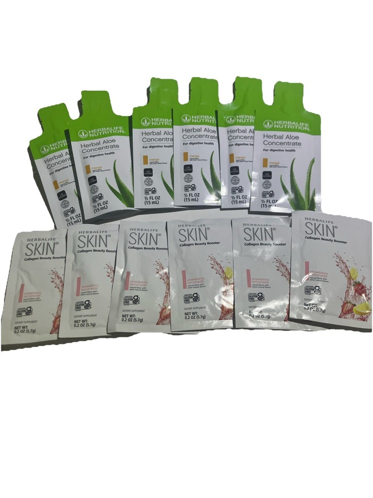 Aloe Vera Mango Collagen Strawberry Lemonade 6-Pack