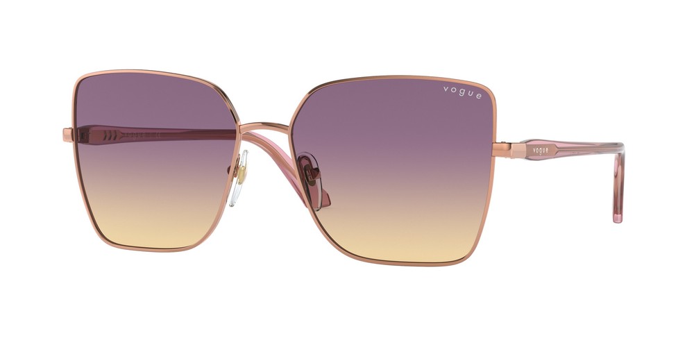 VOGUE VO4199S Rose Gold Yellow Gradient Violet 58mm Women’s Sunglasses