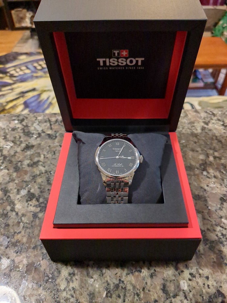 Tissot Le Locle Powermatic 80 Men's Black Watch - T006.407.11.053.00