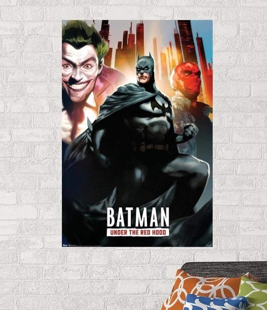 Batman Under the Red Hood Wall Poster by Trends International DC Comics  