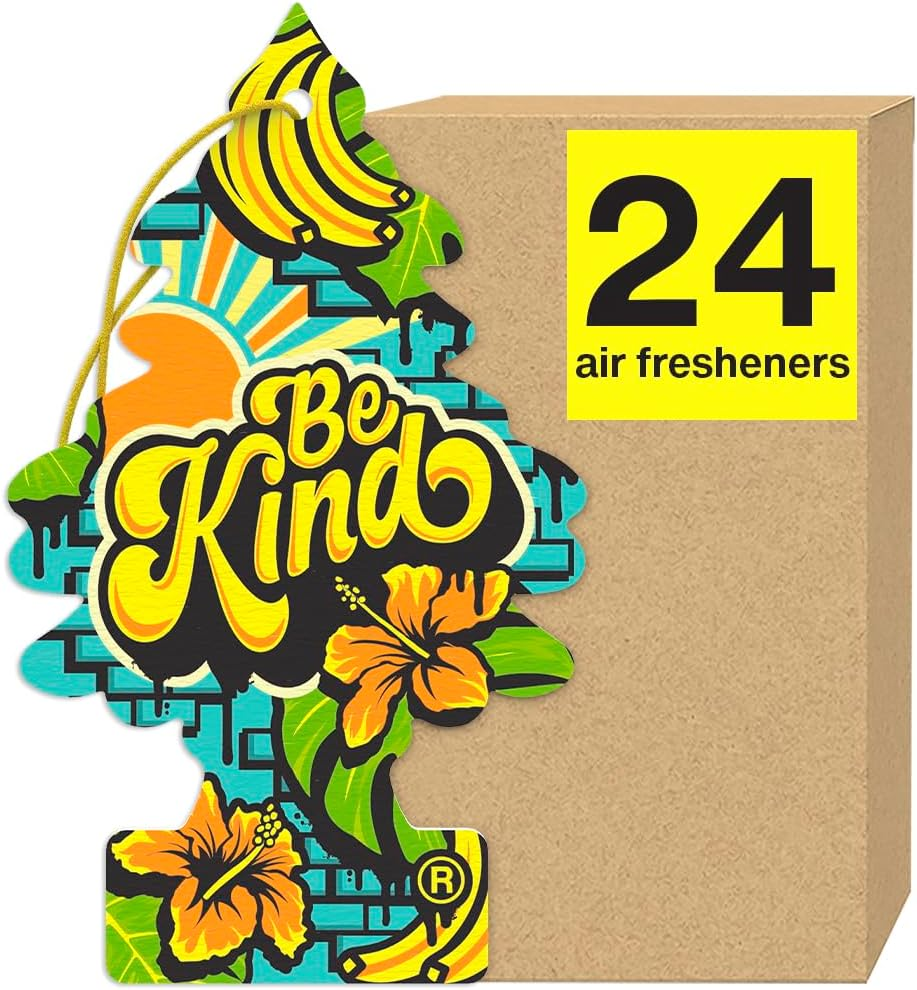LITTLE TREES Car Air Freshener | Hanging Tree Provides Long Lasting Scent for Au