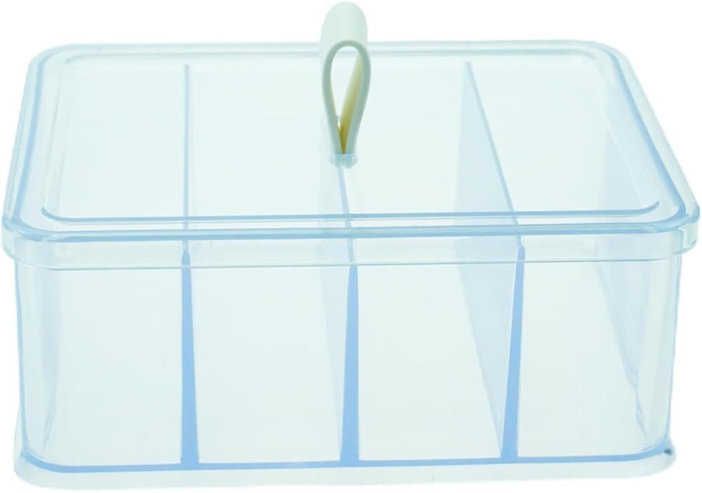 Portable Multifunctional Acrylic Invisible Contact Lens Case Dust-Proof Design