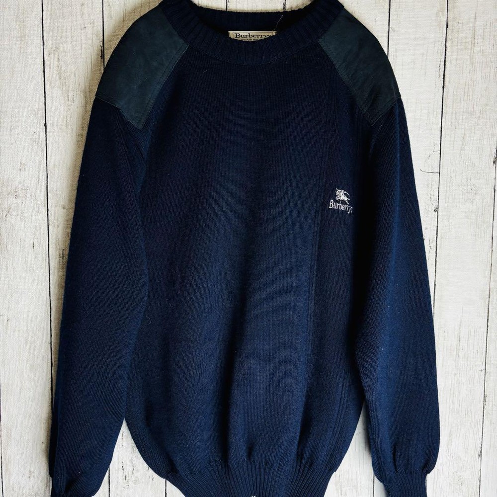 Burberry knit sweater Men's Fashion from Japan