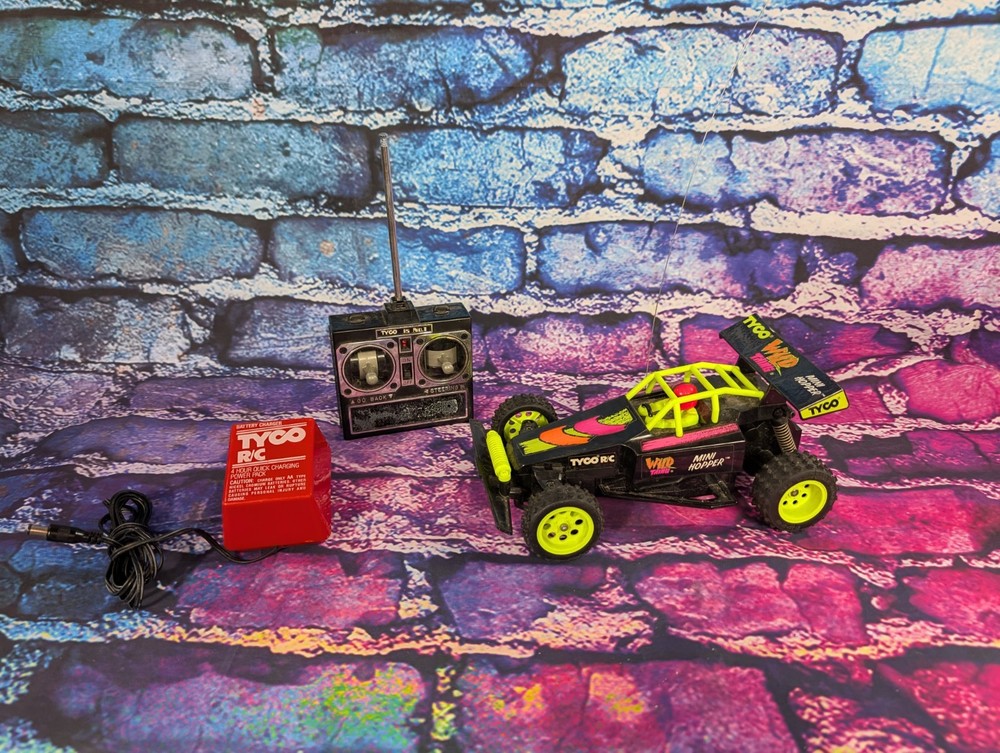 Vintage TAIYO TYCO Wild Thing Mini Hopper RC Car for Parts or Repair