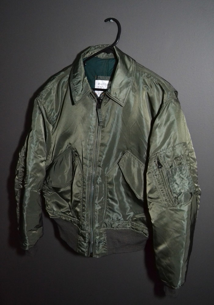 Vintage Military CWU 1984 Bomber Jacket Flyers Cold Weather