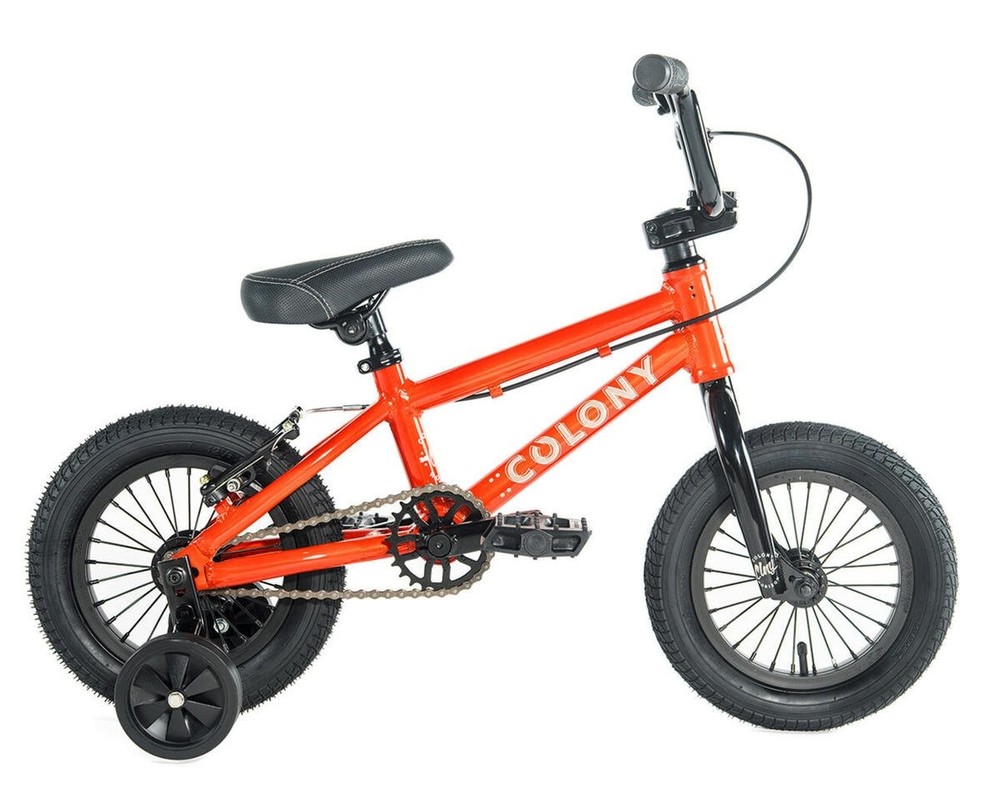 Colony Horizon 12 BMX Bike 11.9in Toptube Clear Orange I05-025A2