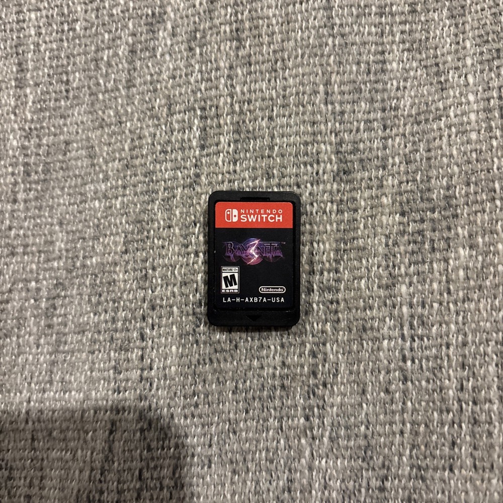 Bayonetta 3 for Nintendo Switch Cartridge Only,TESTED