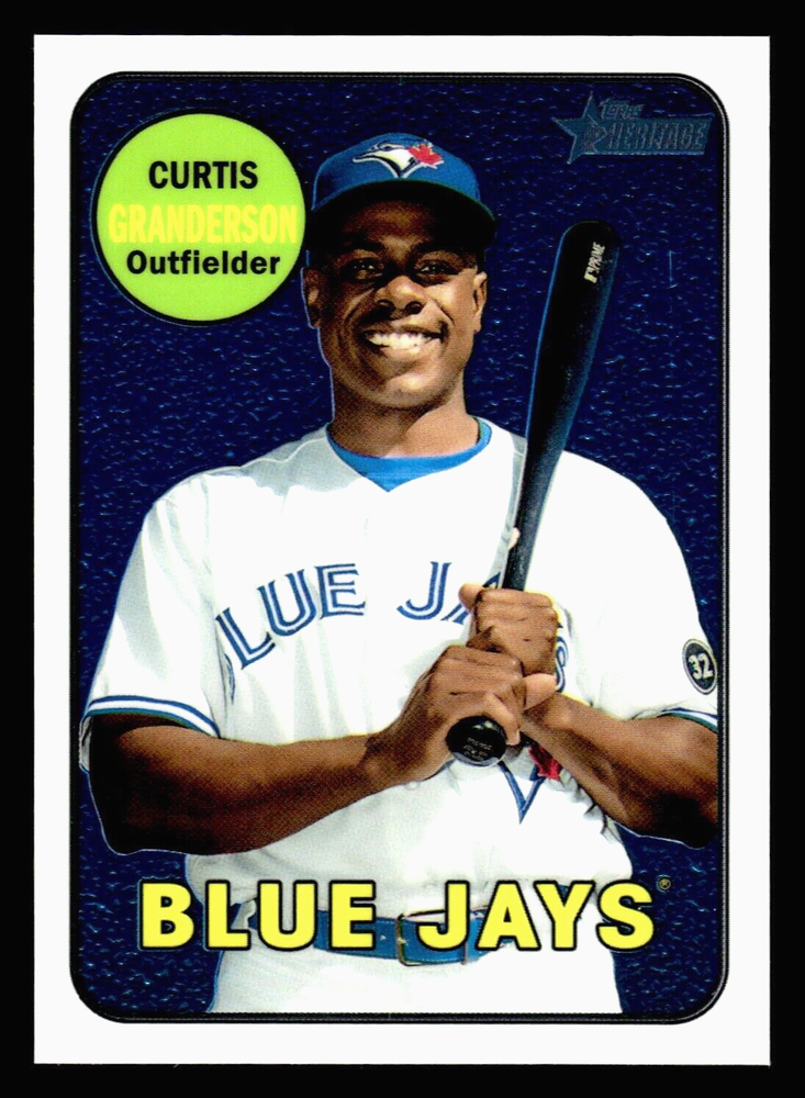 2018 Topps Heritage High Number Curtis Granderson Chrome #THC-719 -/999