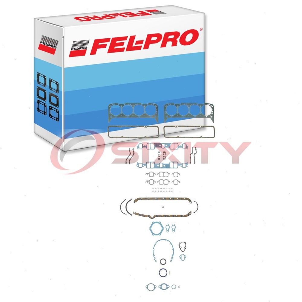 Fel-Pro Gasket Set for 1973-1976 Chevrolet Laguna 5.0L 5.7L V8 Engine og