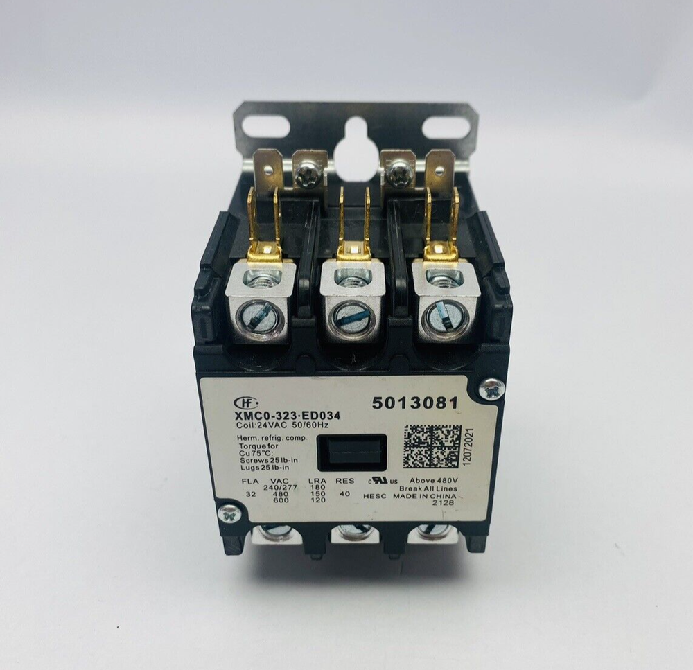 XMCO-323-ED034, York Luxaire Coleman Contactor Relay 3 Pole 30 Amp