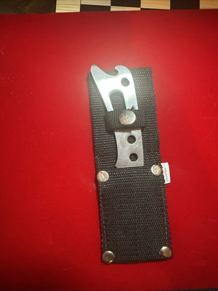 Stainless Handy Knife For Boot Or Back Pocket With Sheath