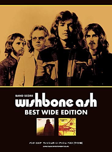 Wishbone Ash Best Wide Edition Japan Band Score Song Book Guitar... book form JP