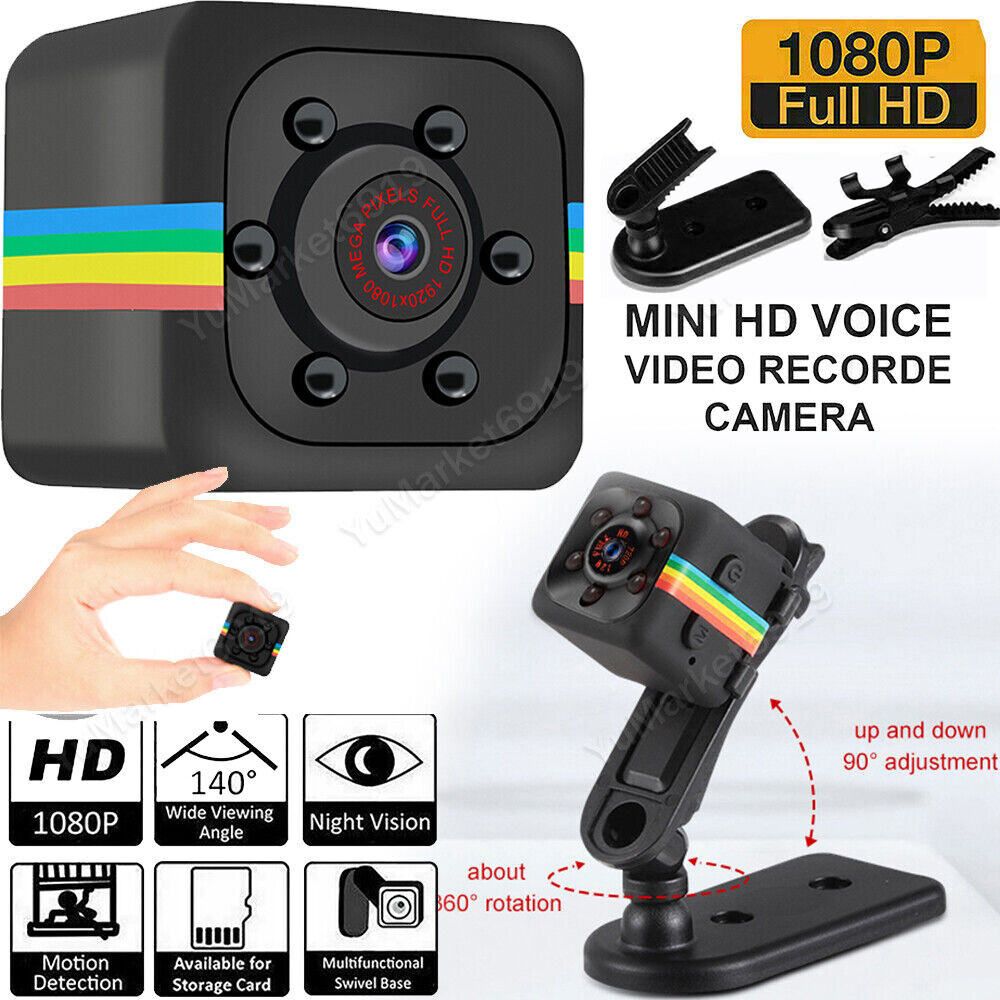 COP CAM Security Camera 1080p Motion Detection 32GB Card Night Vision Recorder