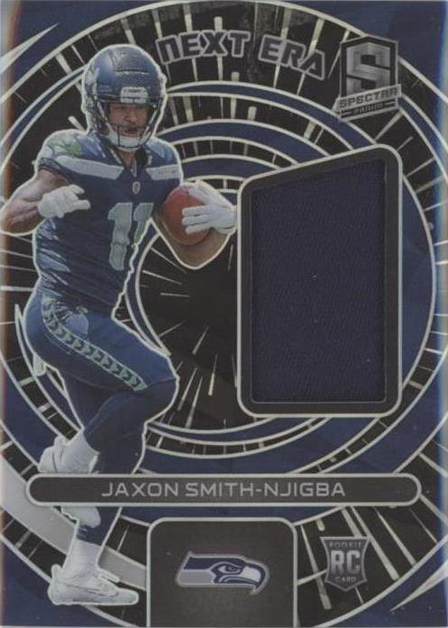 2023 Panini Spectra - Next Era Hyper Prizm #NE-JSN Jaxon Smith-Njigba /75 (MEM, RC)
