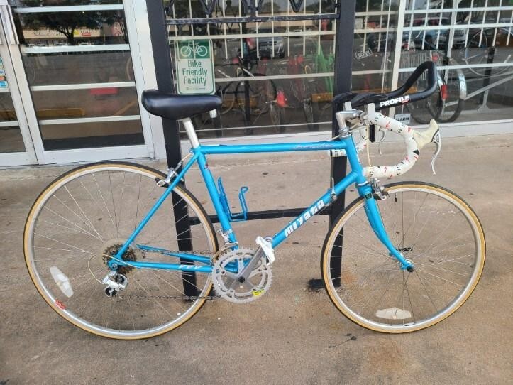 Miyata 512 - 46 cm road bike Blue Excellent condition Biopace 24 Front 700 Rear