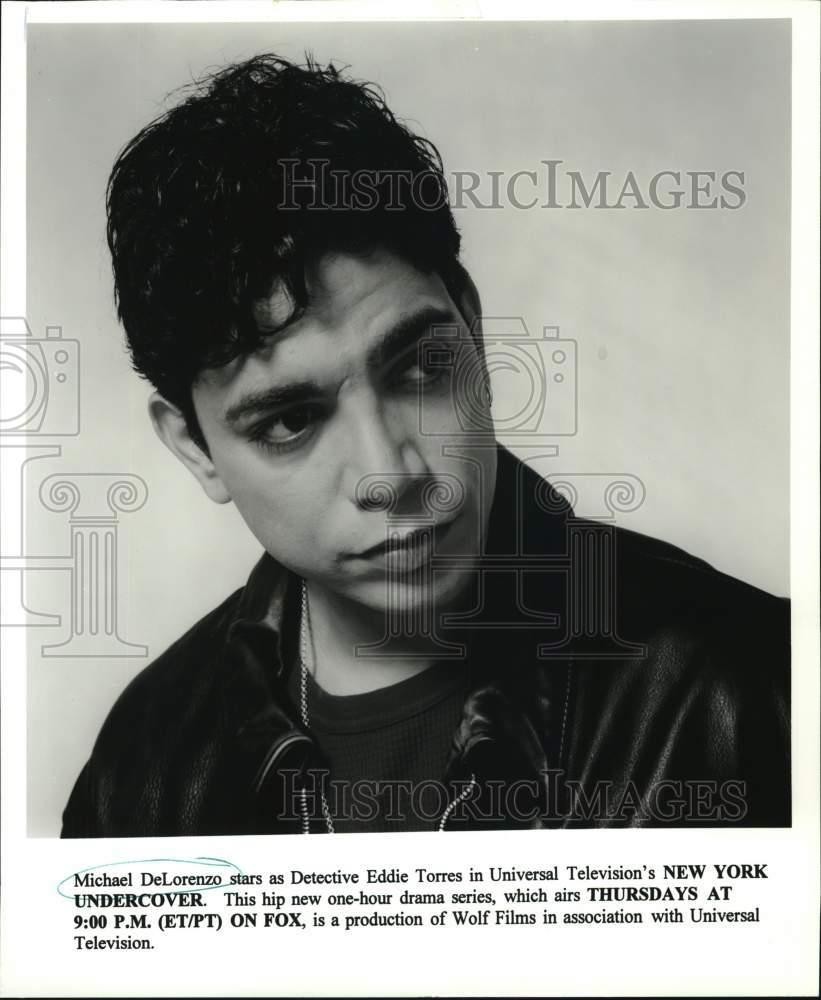 Press Photo Michael DeLorenzo stars in television series 