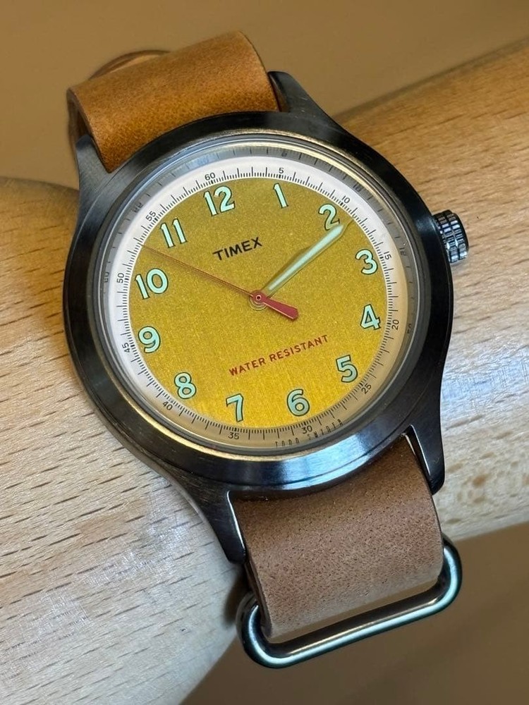 Timex Todd Snyder Limited Edition Watch Leather Military Marlin Rare