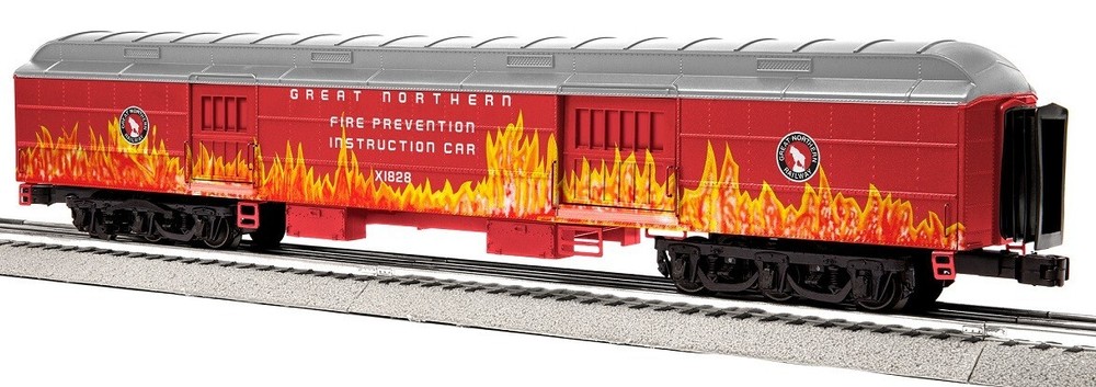 Lionel GN Fire Prevention 18 Inch O Scale Train Car