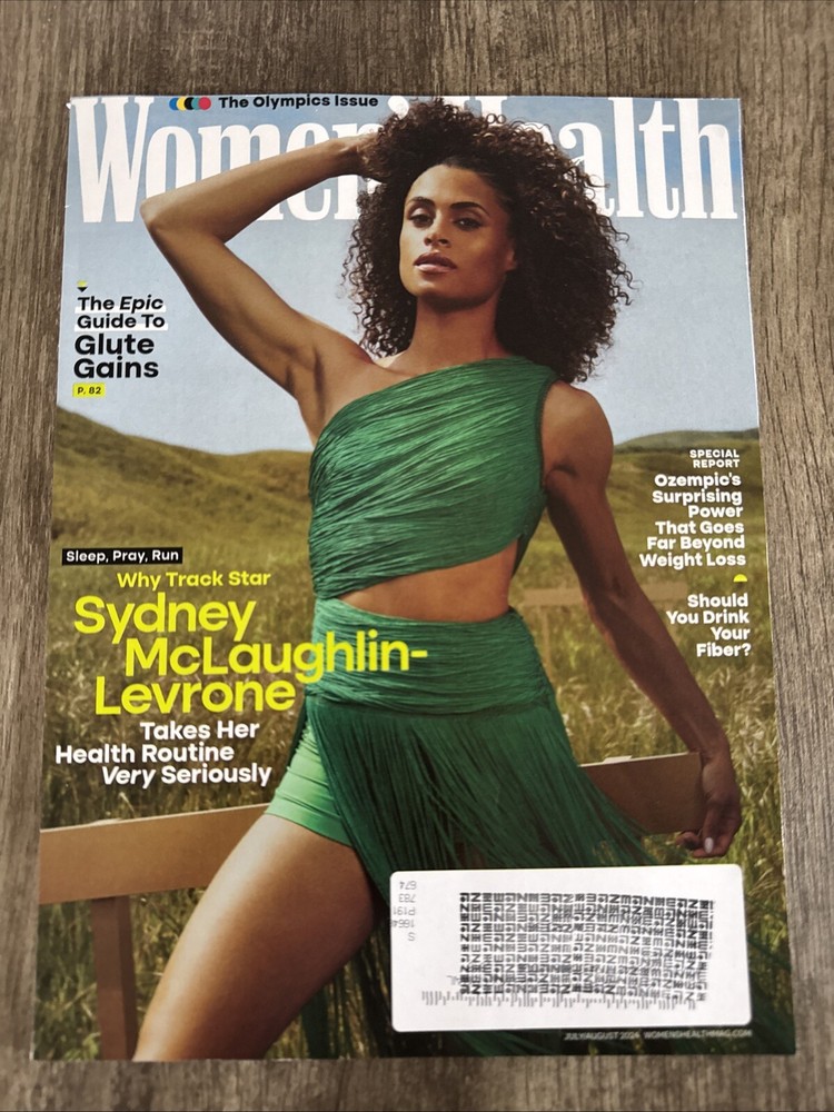 Women's Health Magazine - July August 2024 - Sydney McLaughlin-Levrone, Olympic