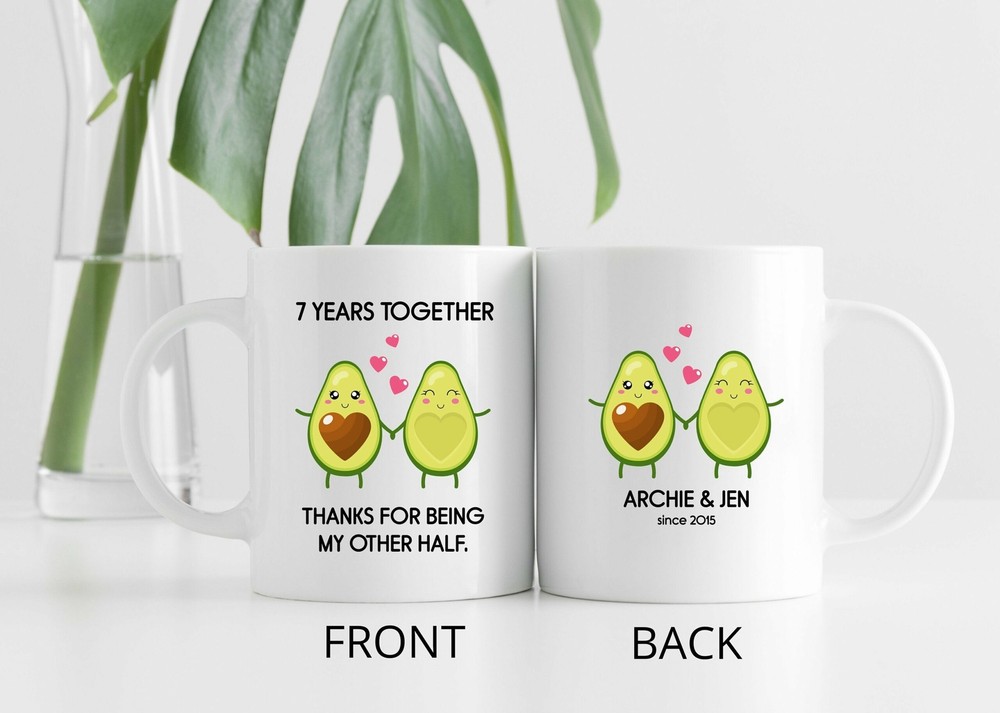 Personalized 7th Anniversary Mug L Seven Years Seventh Year Gift Idea L My Other