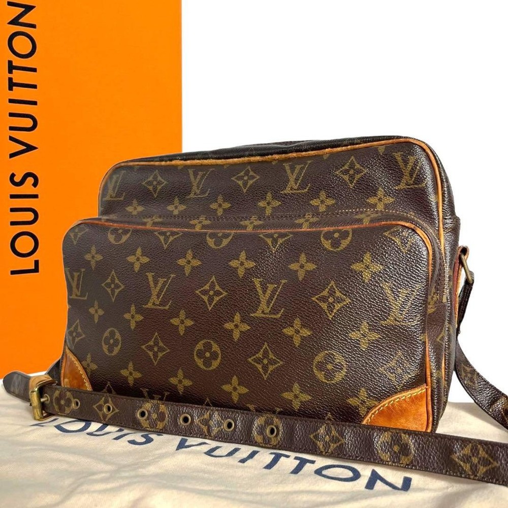 Louis Vuitton Monogram Nile Brown Crossbody Bag 0150 Brand New
