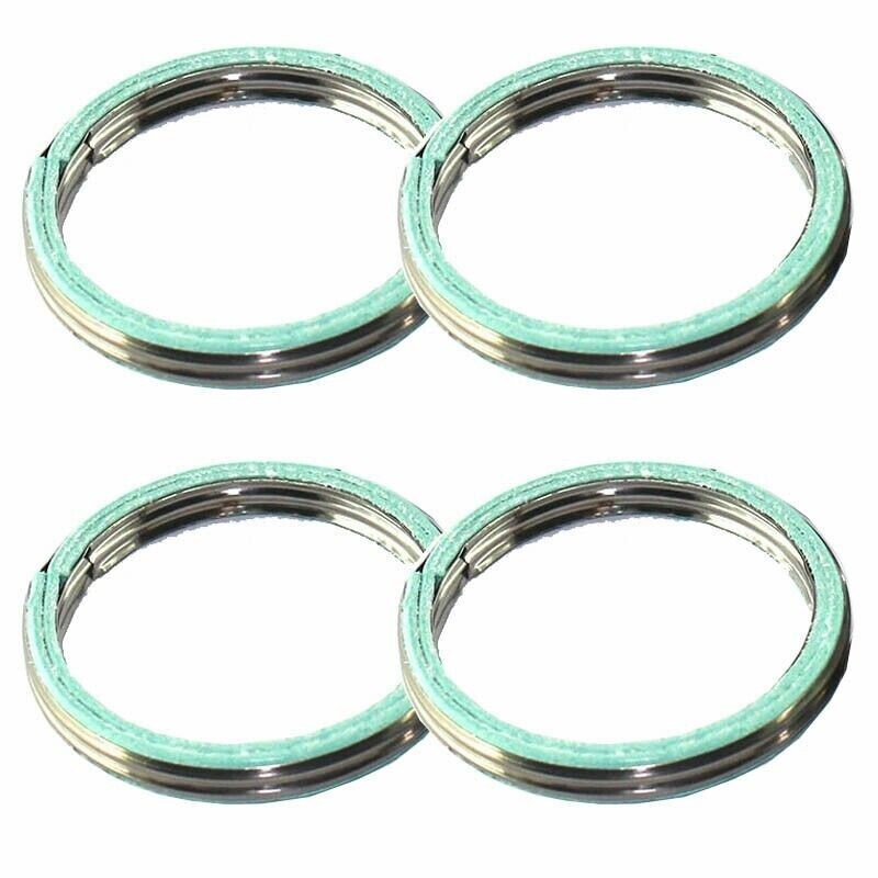 4x FOR YAMAHA RD125 TZR125 YT125 YZ125 DT175 Exhaust Pipe Header Gasket