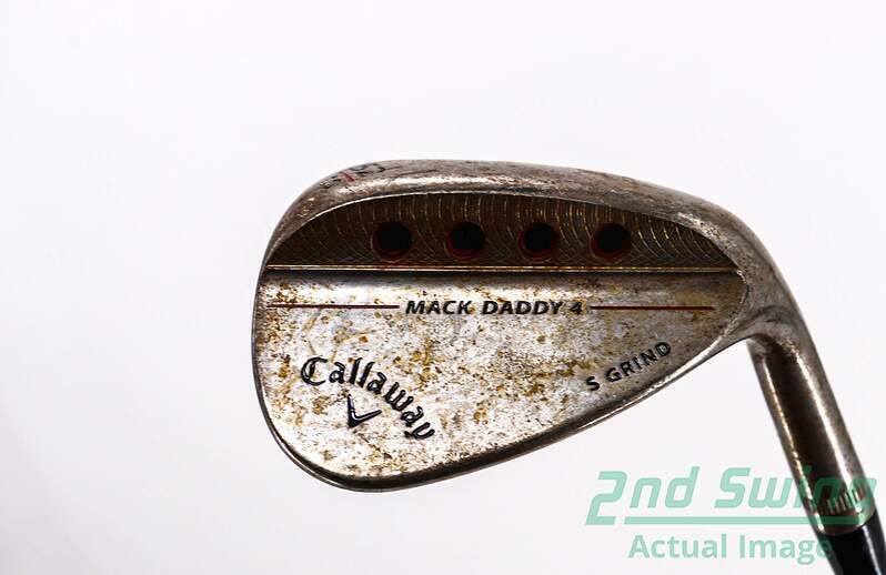 Callaway Mack Daddy 4 Raw 52° Gap Wedge Steel Flex Right 35in