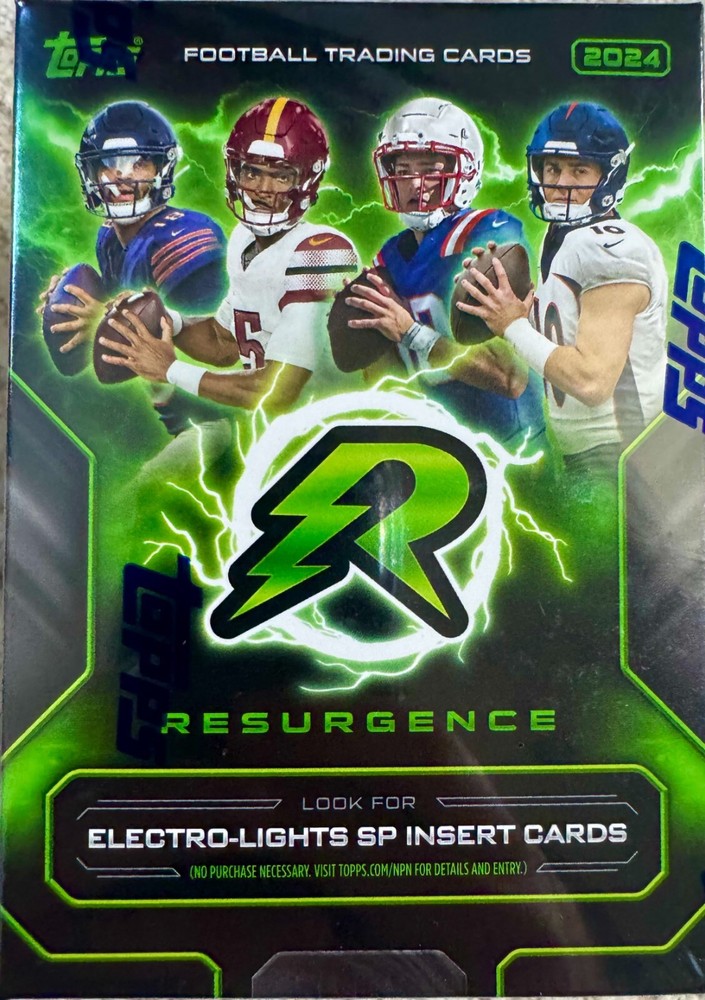 2024 Topps Resurgence NFL Football Trading Cards Blaster Box