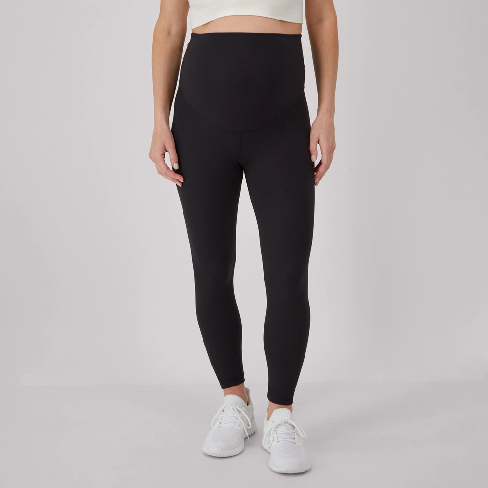 Hanes Maternity Women's Leak Protection 7/8 Leggings, 25