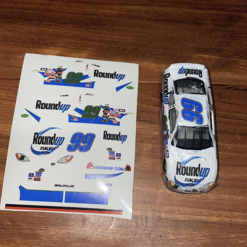 NASCAR Jeff Burton 2004 Round Up 1/64 Scale Peel & Stick Custom Decal