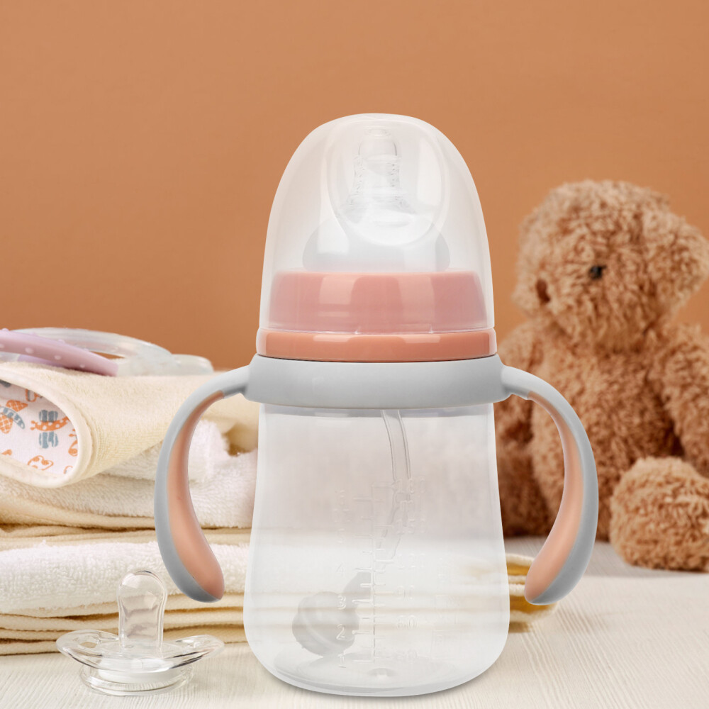 Milk Bottle Cup Leak-proof Infant Bottles Baby Feeder Toddler