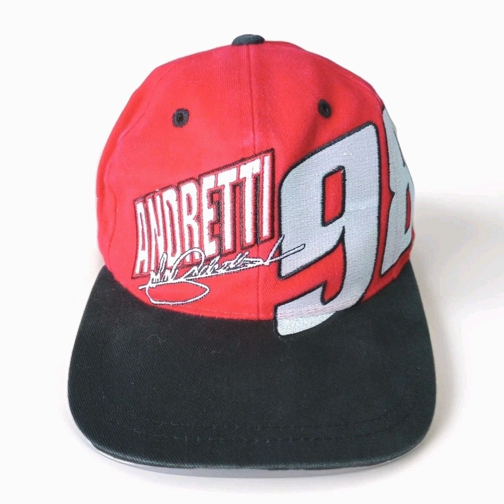Vintage John Andretti #98 RCA Racing NASCAR Snapback Cap