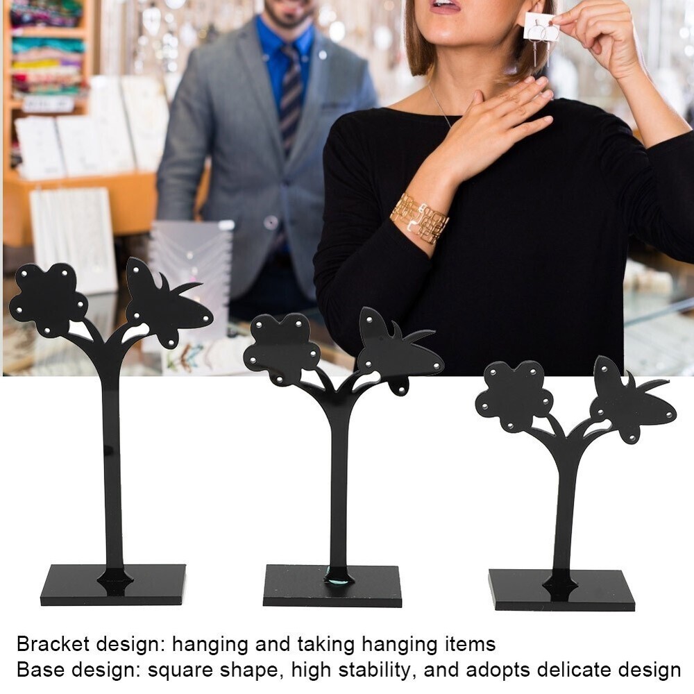 Three Piece Earring Holder Earring Display Stand Jewelry Stand Jewelry Stand
