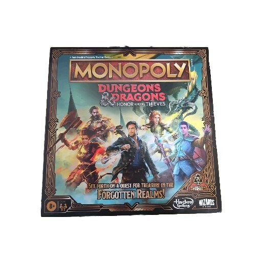 Hasbro Monopoly Dungeons & Dragons Honor Among Thieves Edition Game