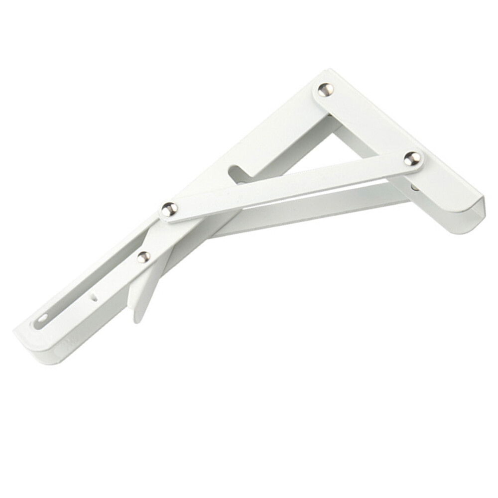 10-Inch Rustic Farmhouse Wall Shelf Brackets with Wooden Board Support