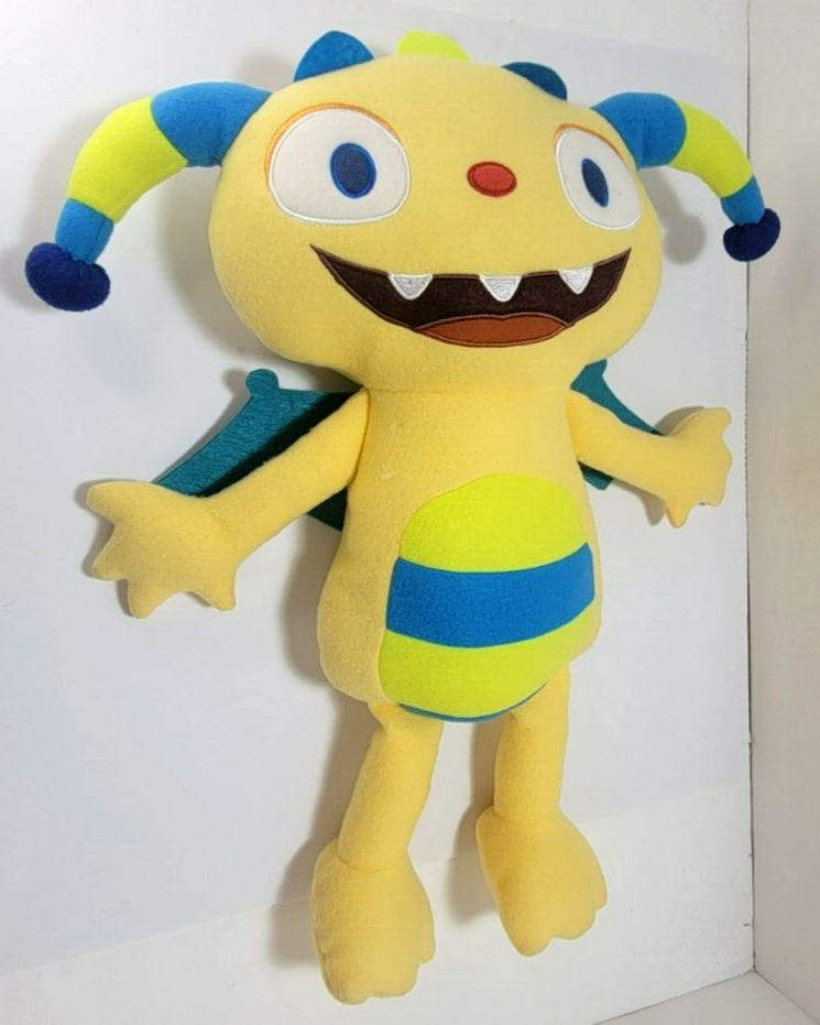 Disney Henry Huggle Monster 20 in Pillow Buddie Plush Stuffed Animal Doll Yellow