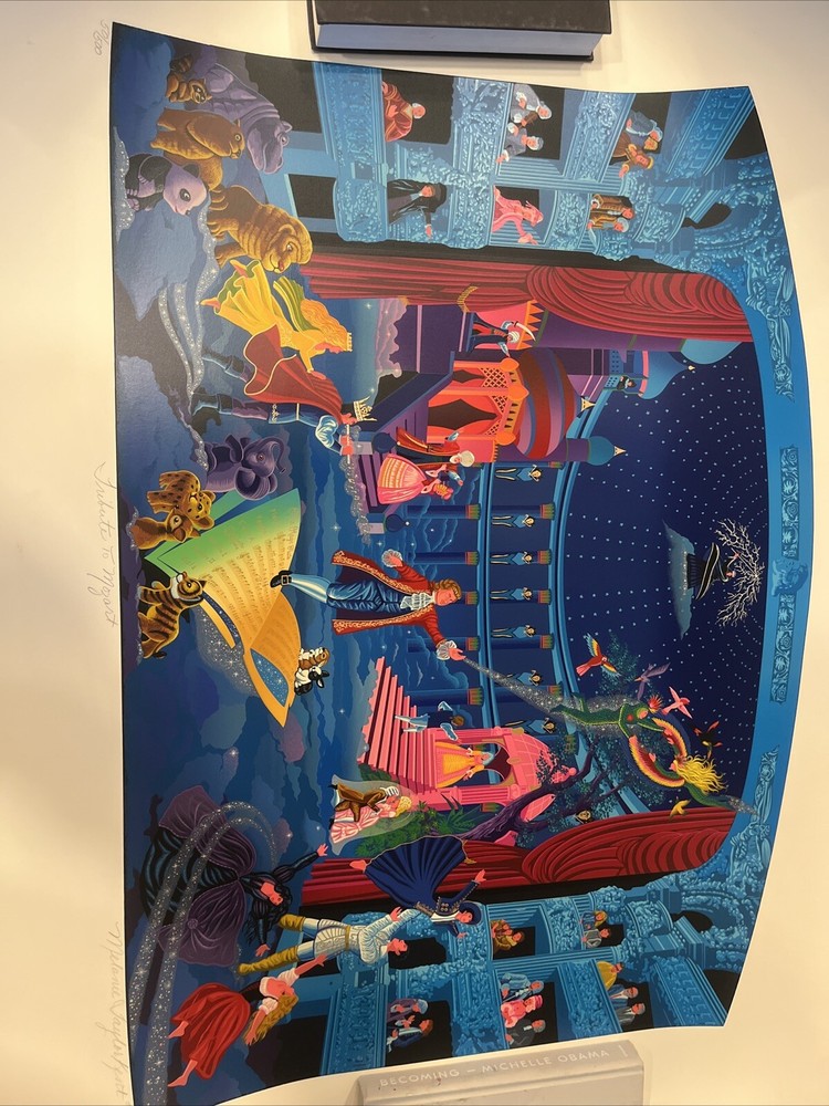 Melanie Taylor Kent 1990 Serigraph Tribute to Mozart Hand Signed 50/500