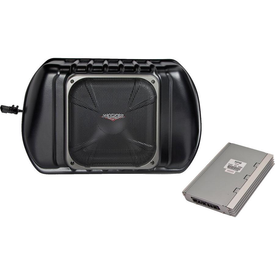 Kicker PWRA207 Jeep Wrangler 2007-2010 Factory Stereo Custom Sub Box Speaker Amp