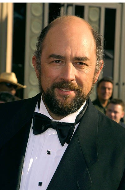 Richard Schiff during The 8th Screen Actors Guild Awards Arrivals - Old Photo