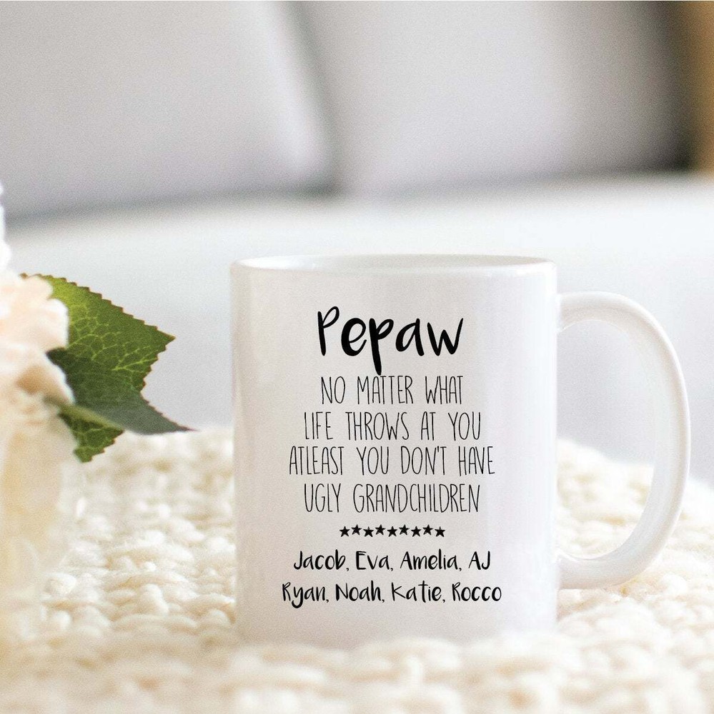 Personalized Gift For Pepaw Funny Pepaw Mug Christmas Birthday Cup For Pepaw
