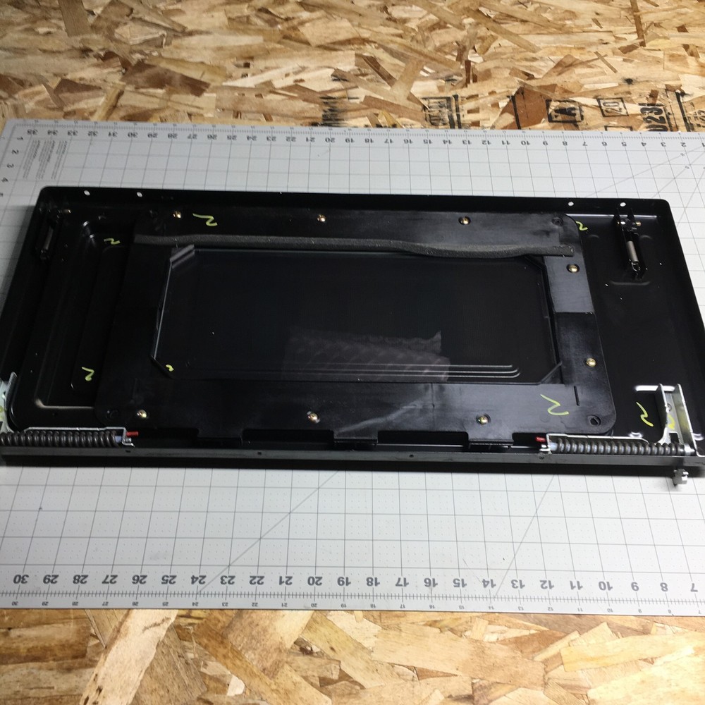 GE OEM Microwave Inner Door Frame WB55X10343 - Baked on Grease #2