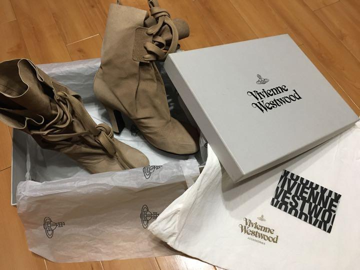 Vivienne Westwood Women 10.0US London Main Store Purchase Boots Women Designer S