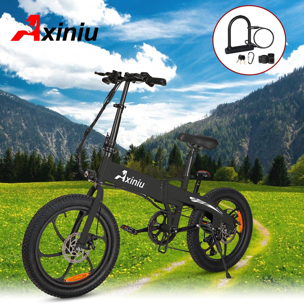20in 750W Folding Fat Tire Electric Bike for City Commuting