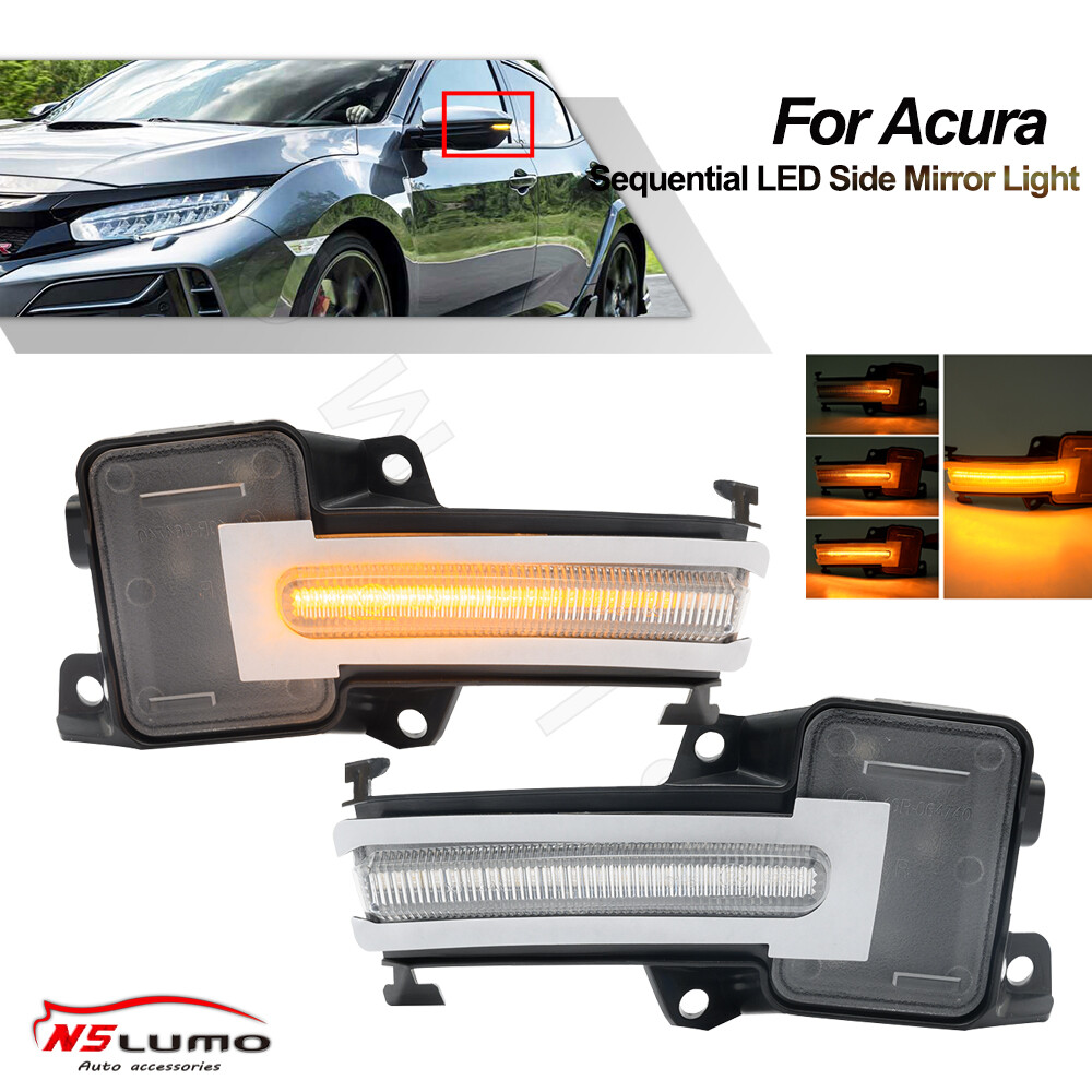 2021+ Acura TLX MDX Sequential LED Mirror Turn Signal Lights